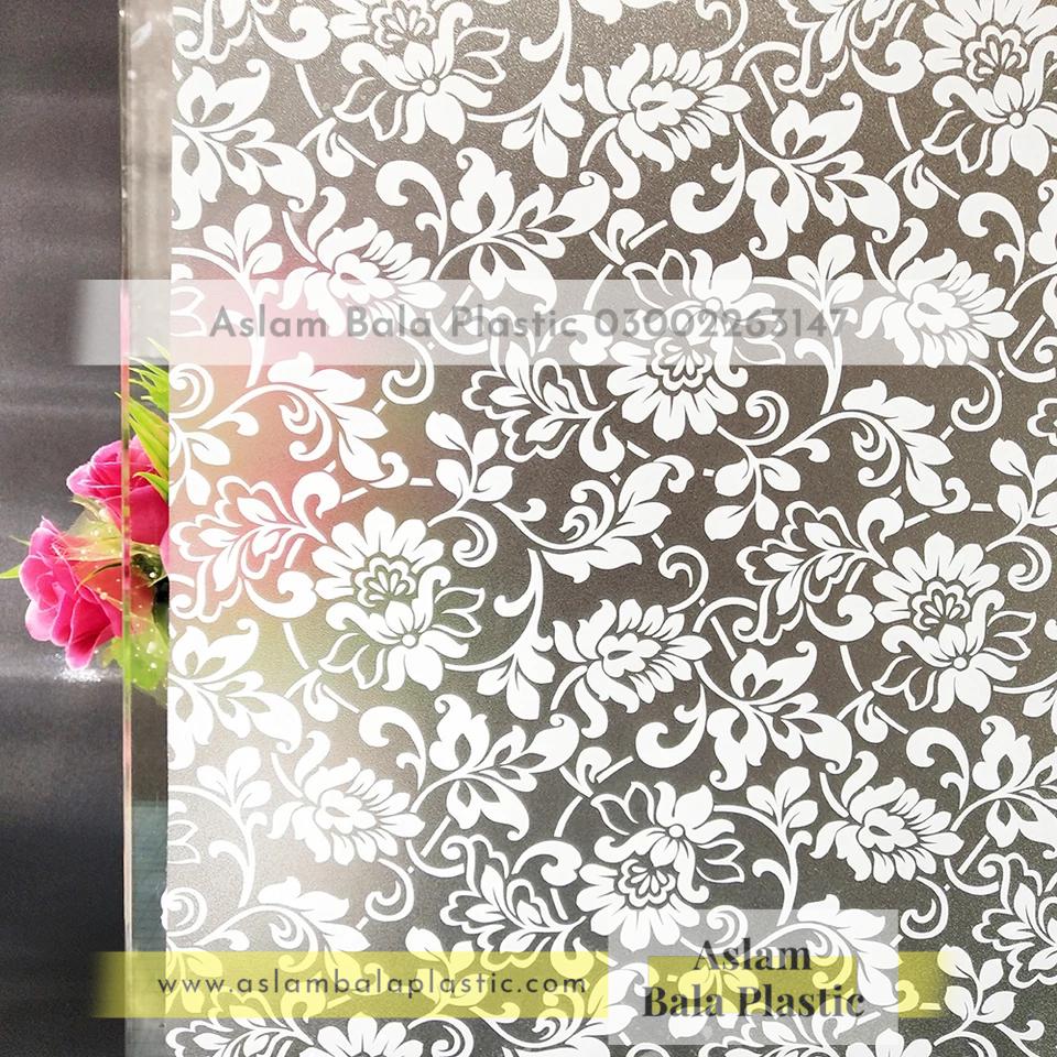 Decorative Window Glass Paper - D078 - Aslam Bala Plastic