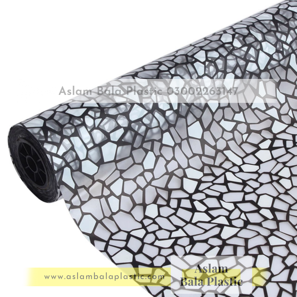Premium Decorative Glass Paper By Aslam Bala Plastic