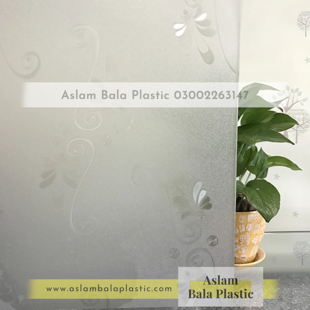 Imported 3D Textured Glass Papers byAslam Bala Plastic