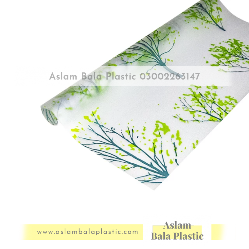Premium Decorative Glass Paper By Aslam Bala Plastic